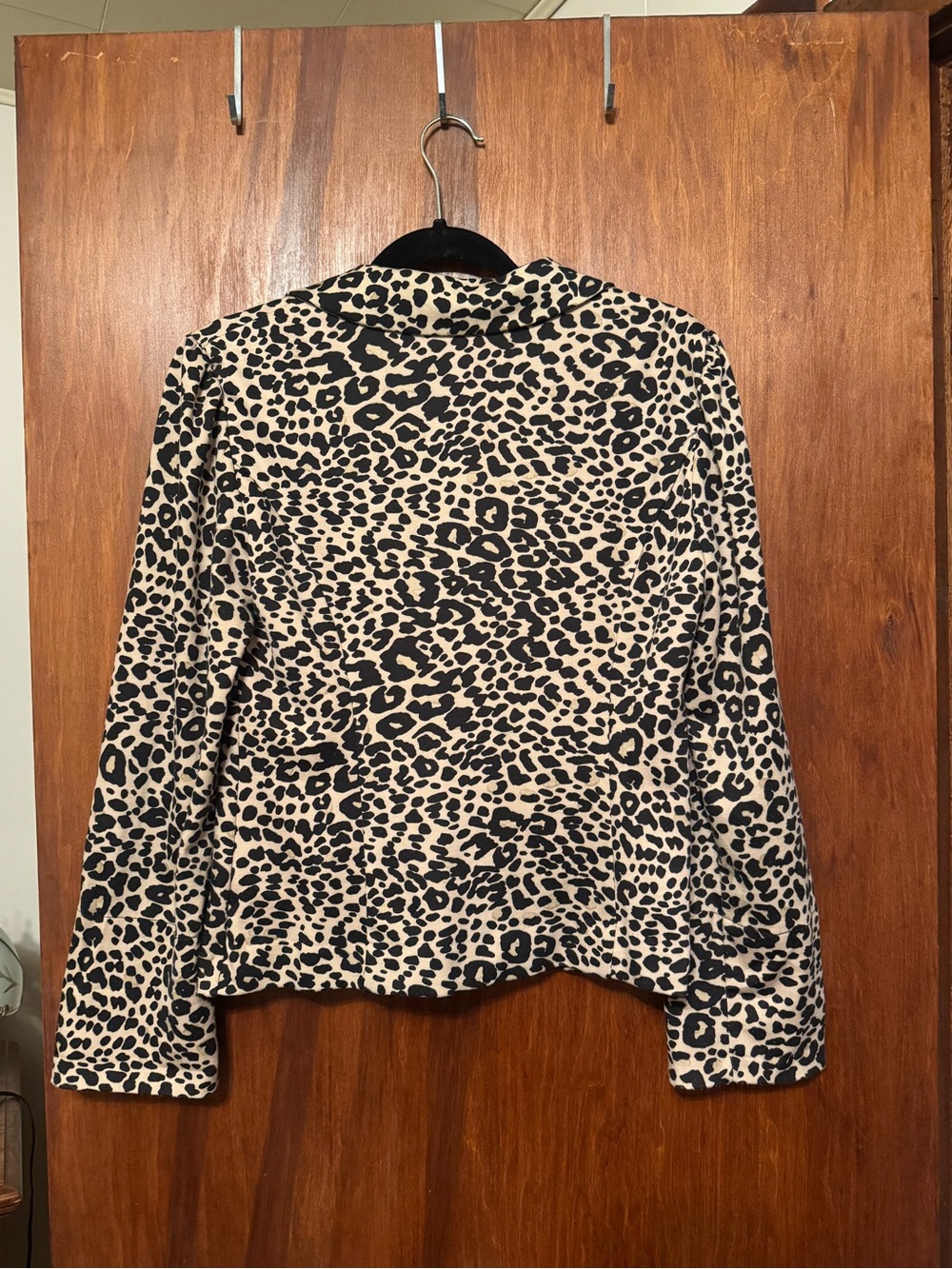 Bongo Animal Cheetah Print Blazer Size Large - Picture 5 of 7